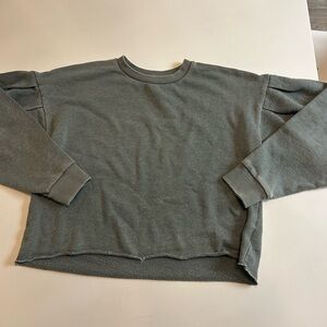 Cozy Green Sweatshirt